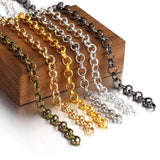 2Meters Copper Bracelet Cable Link Bulk Chains DIY Jewelry Making