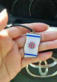 Berber/Palestine/Chaldean Flag Necklace Bracelet