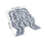 Silicone Mold Carved Eid Quran Book Stand Resin Holder