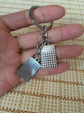 2PC/LOT Syria flag necklace bracelet pendant Syrien Keychain
