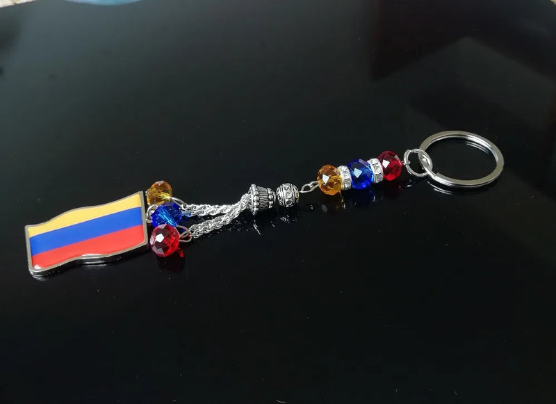 2PC/Lot Armenia flag necklace, bracelet, keychain