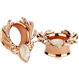 Stainless Steel Crystal Ear Gauge Plug And Tunnel 4-25Mm Shell Steel Ear Tunnel