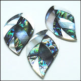 Abalone Shell Matching Pendants Mother of Pearl Beads Owl Turtles Leaf