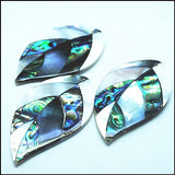 Abalone Shell Matching Pendants Mother of Pearl Beads Owl Turtles Leaf