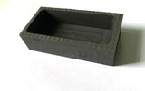2PCS 1KG Graphite Ingot Mold Crucible Mould for Melting Casting Refining
