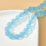 2PCS 12mm Colorful Glass Orange Beads DIY Jewelry Making Material