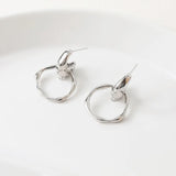 2PCS 14k Plated Studs Earrings DIY Jewelry Findings Hand Brass Accessories
