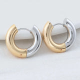 2PCS 20.5MM 14K Brass Round Earrings Hoops Jewelry Making DIY