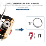 2PCS 25T Servo Gear Wheel for 1/10 RC Crawler Car