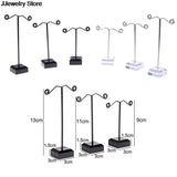 Clear Acrylic Stud Earring Display Rack Organizer Holder Hook Hanger