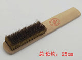 2PCS 6/8 Rows Brass Brushes Jewelry Cleaning Wooden Handle