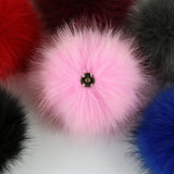 2PCS Colorful Hairball Pom Pom DIY Balls Cap Shoes Accessories