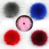 2PCS Colorful Hairball Pom Pom DIY Balls Cap Shoes Accessories