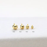 2PCS 925 Sterling Silver Crimp & End Beads for DIY Bracelet Necklace Making