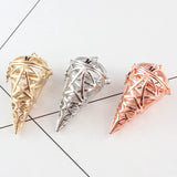2PCS Icecream Cage Locket Copper Pendant Women Jewelry