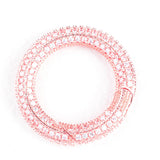 Crystal Zirconia Round Buckle Clasp, CZ Interlocking Clasp, Jewelry Findings