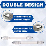 DIY Twisted Copper Wire Tool Straightener Pin Vise for Jewelry Making
