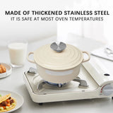 2PCS Dutch Oven Knob, Stainless Steel Pot Lid Replacement for Aldi/Lodge
