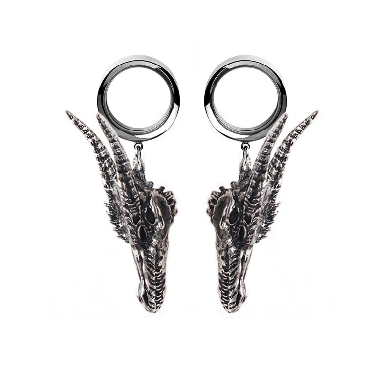 Dragon Head Ear Reamer Ear PlugsTunnels Dilataciones Oreja Gauges