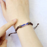 Glass Vial Pendant Name Bracelet Rice Jewelry Charm