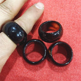 2PCS Women's Rings Nature Semi Precious Stone Finger Wear Hot Selling
