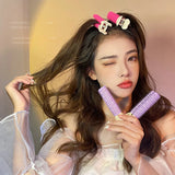 2PCS Fluffy Hair Clip Curly Hair Styling Clip Candy Hair Pins Hair Accessories