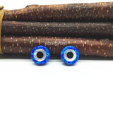 2PCS 10mm Synthetic Opal Stone Evil Eye Shape Necklace Online