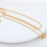 2PCS 14K Brass Necklaces Chains for Jewelry Making