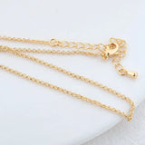 2PCS 14K Brass Necklaces Chains for Jewelry Making