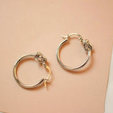 18K Plated Hoop Earrings for Women Circle Brincos Jewelry