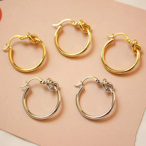18K Plated Hoop Earrings for Women Circle Brincos Jewelry