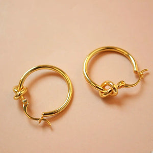 18K Plated Hoop Earrings for Women Circle Brincos Jewelry