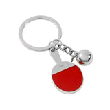 2PCS JDM Racing Fans Driver Mark Car Keychain Auto Part Model Key Chain Ring