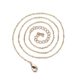 2PCS 14K Brass Necklace Chain for DIY Jewelry Making