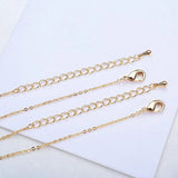 2PCS 14K Brass Necklace Chain for DIY Jewelry Making