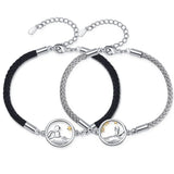 Little Prince and Fox Rope Couple Bracelet Gift