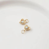 2PCS Love Bracelet Magnet Buckle for Jewelry Making Necklace DIY