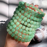 Natural Dongling Jade Beaded Bracelet for Women Healing Gem Beads Lucky Amulet