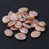 2PCS Natural Freshwater Baroque Pearl Bead for DIY Earrings Necklace