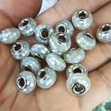2PCS Sea Shell Bracelets Mother Of Pearl Top 8X13MM For Chain Jewelry Designs