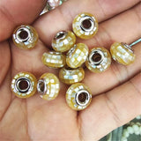 2PCS Sea Shell Bracelets Mother Of Pearl Top 8X13MM For Chain Jewelry Designs