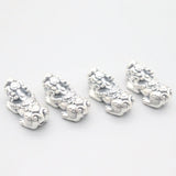 Pure Sterling Silver S925 Pixiu Figure Bead Pendant 29*14mm