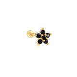 925 Silver Zircon Stud Earring Butterfly Bee Heart Cartilage Earring