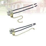 2PCS Fan Pull Chain Ceiling Fan Light Lamp Replacement Pull Chain