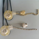 2PCS Fan Pull Chain Ceiling Fan Light Lamp Replacement Pull Chain