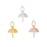 2PCS S925 Silver Screw Eye Pins for DIY Charms Jewelry