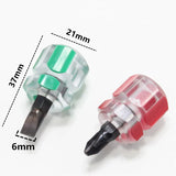 2PCS Mini Needle Plate Screw Driver Sewing Tools DIY Sewing Machine Accessories