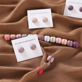 2PCS Safe Macaron Hijab Brooch Plating Magnetic Hijab Clip No Hole Pins