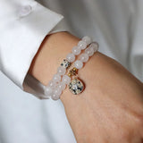 2PCS/Set Jades Stone Bracelet For Men Women