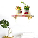2PCS Wall Hanging Panel Epoxy Resin Mold DIY Storage Rack Silicone Mold